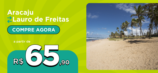 Passagens de onibus de Aracaju para Lauro de Freitas de R$65,90, clique para comprar agora!