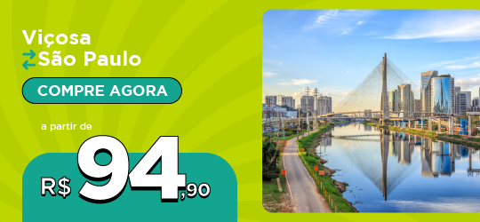 Passagens de onibus de Viçosa - MG para São Paulo - SP a partir de R$ 94,90 compre agora 