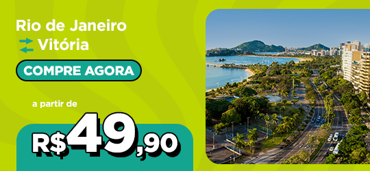Passagens de onibus de Rio de Janeiro para Vitória a partir de R$49,90, clique para comprar agora!
