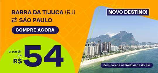 Viagens de Rio de Janeiro para São Paulo